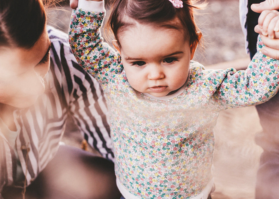 Din babys første skridt