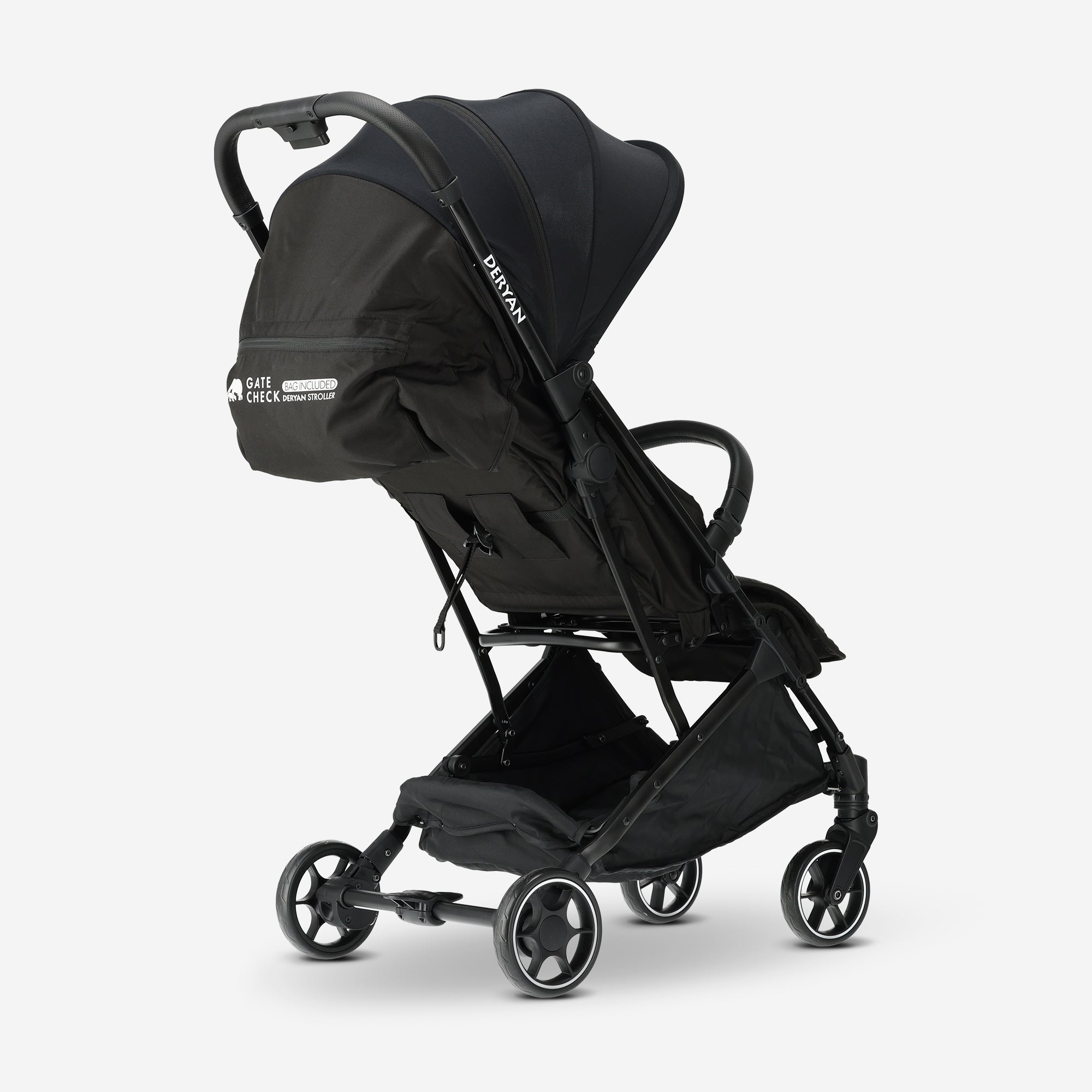 DERYAN Air-Buggy Black - den ultimative rejsevogn