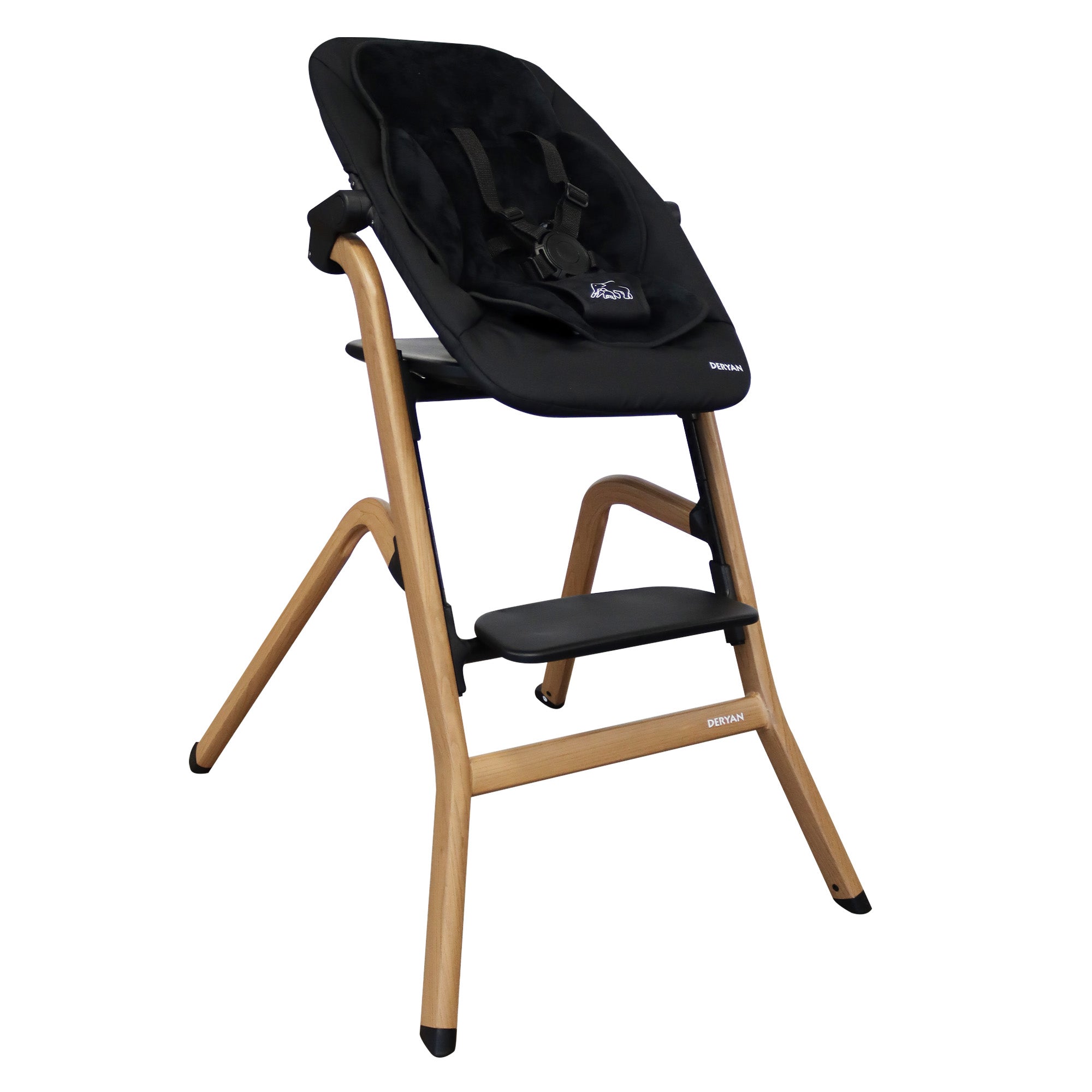 Curve Highchair Set Komplet sæt med skråstol og indsatspude