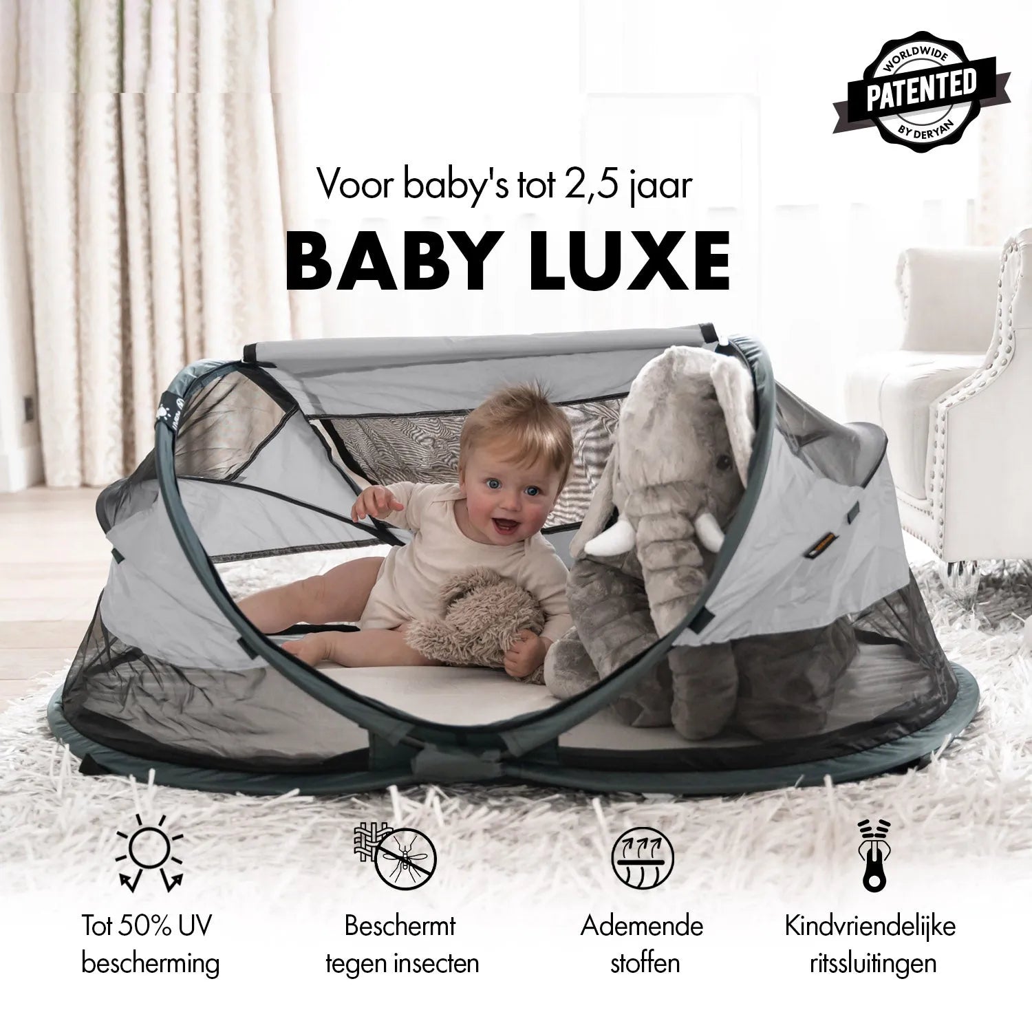 Baby Luxe Sølv