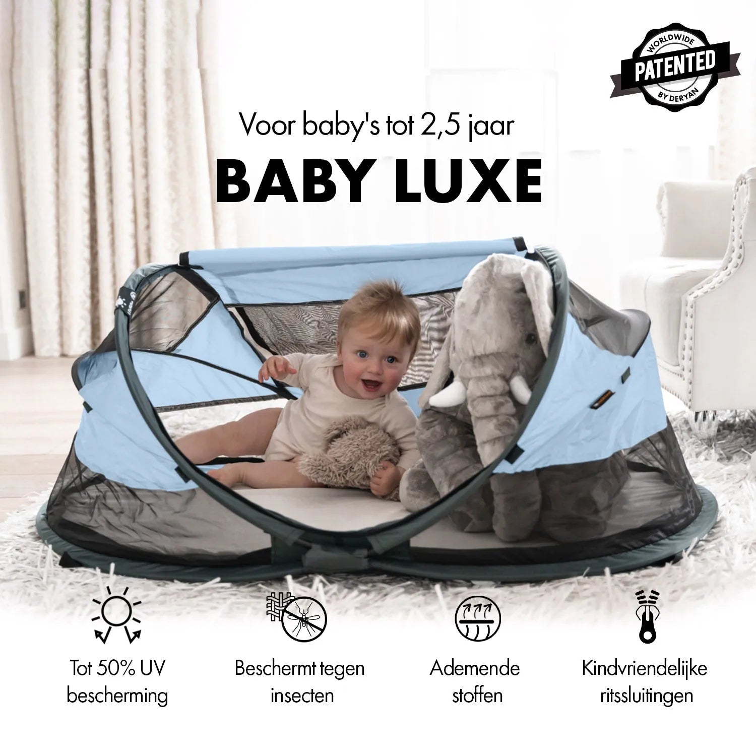 Baby Luxe Blå